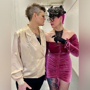 Vintage Oscar de la Renta Double Breasted Blouse